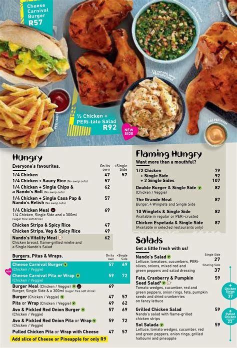 nandos menu|Iba pa.